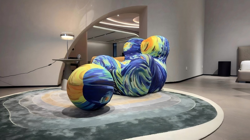 Leniwa leniwa sofa: jak powrót do ramion matki