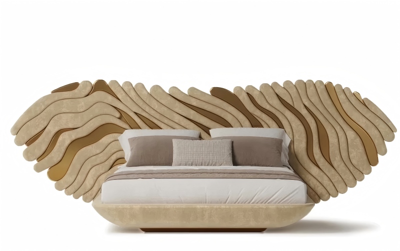 Motyle odpoczywa w sypialni