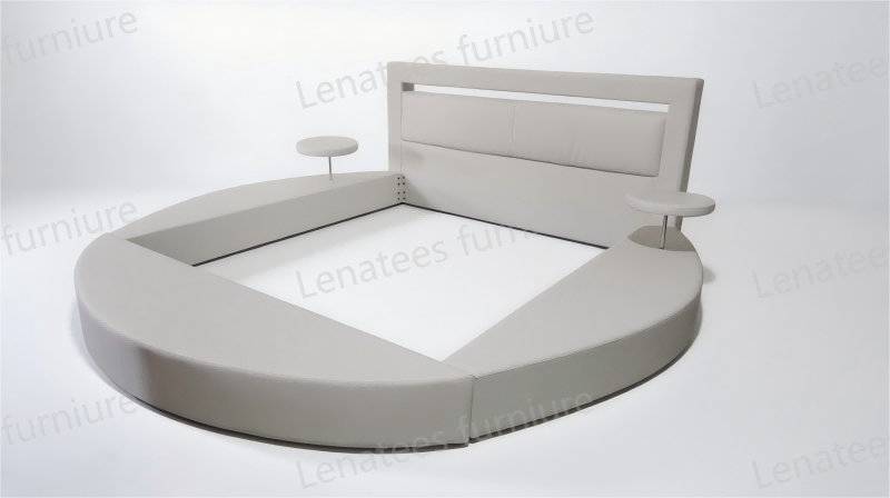 Pożegnaj kwadratowe, okrągłe łóżko i pozwól miłości rozprzestrzenić się w sypialni