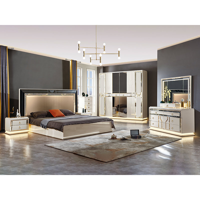 Minimalistyczny designerski zestaw mebli w stylu tureckim