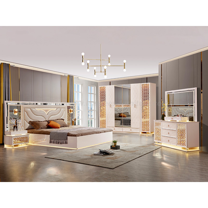 Nowoczesny zestaw sypialni hotelowych