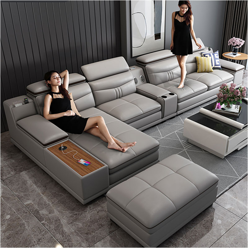 Inteligentna, kombinowana sofa do salonu